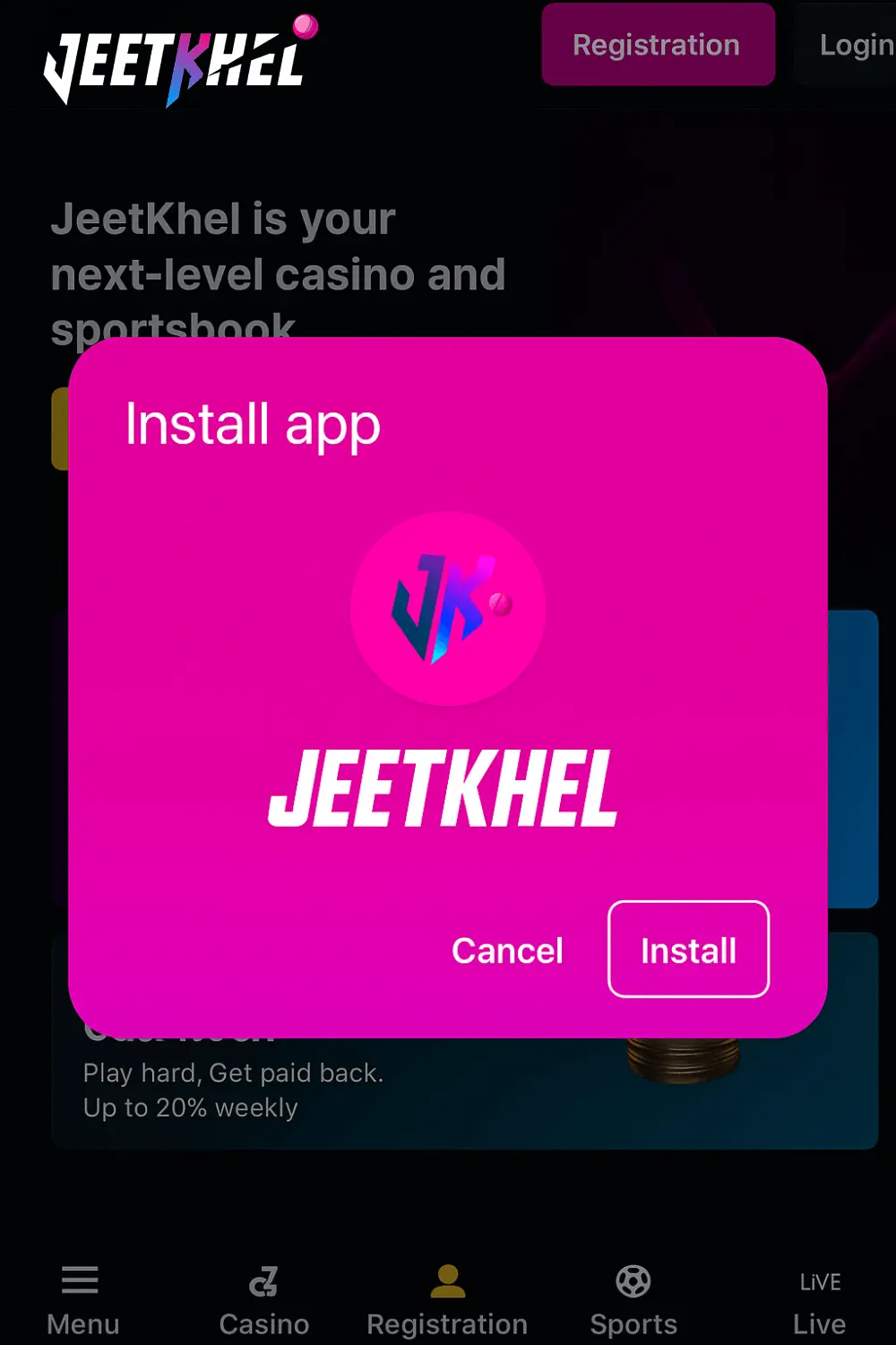 Install